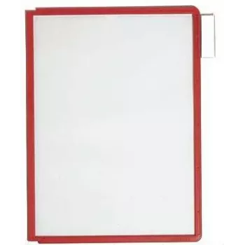 DURABLE SHERPA PANEL A4 displeja panelis, 5 gab. iepakojums, melns rāmis 560603