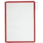 DURABLE SHERPA PANEL A4 displeja panelis, 5 gab. iepakojums, melns rāmis 560603