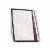 DURABLE SHERPA® WALL 10 sienas displeja paneļu sistēma, A4, 10 paneļi, pelēka 563100