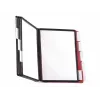 DURABLE SHERPA® WALL 10 sienas displeja paneļu sistēma, A4, 10 paneļi, pelēka 563100