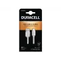 Duracell USB5031W USB-A uz USB-C kabelis 1m USB 3.2 Gen 1 5Gbps Balts
