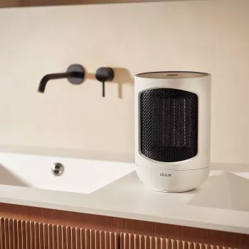Duux Zone personīgais keramikas sildītājs DXCH43, 600/900/1500 W, tālvadība, 80° rotācija, balts