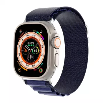 Dux Ducis Apple Buckle Sport Siksniņa Apple Watch 42/44/45/46/49MM Navy