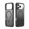 Dux Ducis Apple iPhone 17 Pro Max YIND PC+TPU vāciņš ar MagSafe melns