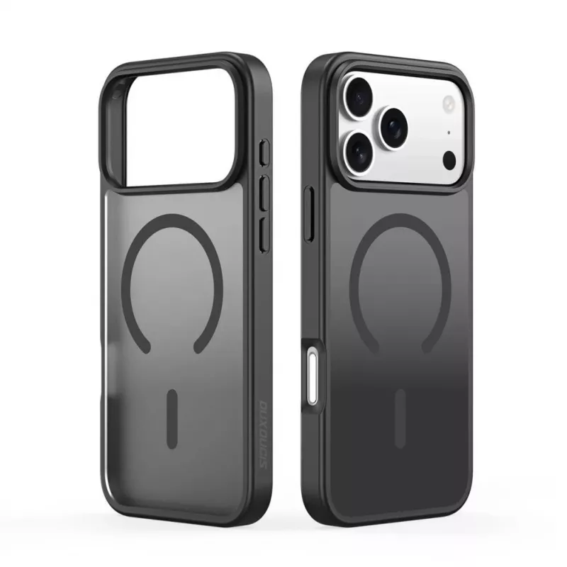 Dux Ducis Apple iPhone 17 Pro Max YIND PC+TPU vāciņš ar MagSafe melns