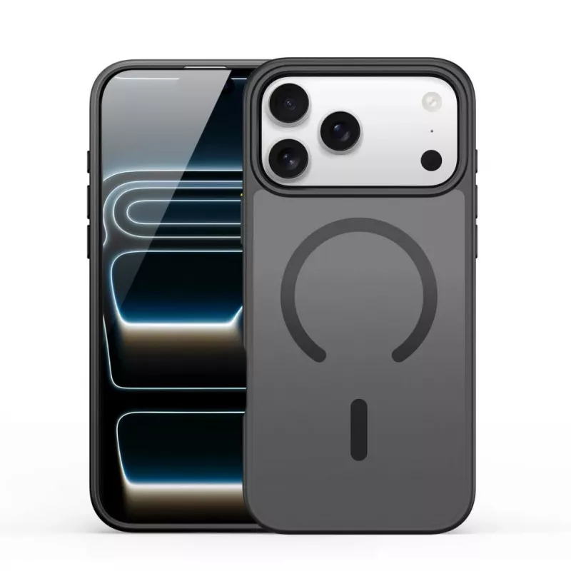 Dux Ducis Apple iPhone 17 Pro YIND PC+TPU Macīgs ar MagSafe Melns