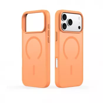Dux Ducis Apple iPhone 17 Pro YIND PC+TPU Macīgs ar MagSafe Oranžs