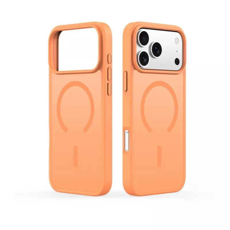 Dux Ducis Apple iPhone 17 Pro YIND PC+TPU Macīgs ar MagSafe Oranžs
