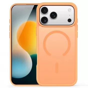 Dux Ducis Apple iPhone 17 Pro YIND PC+TPU Macīgs ar MagSafe Oranžs