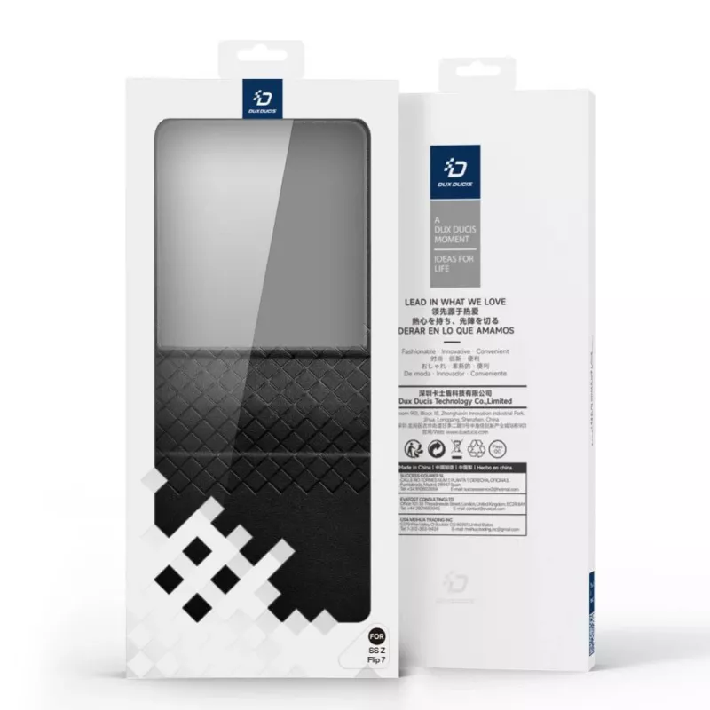 DUX DUCIS Bril Case Samsung Galaxy Z Flip7 5G - Melns