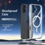 DUX DUCIS Clin Mag Case iPhone 16, caurspīdīgs, saderīgs ar MagSafe