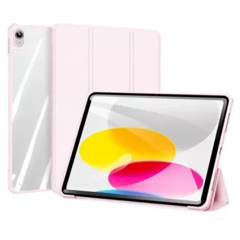 Dux Ducis Copa Case iPad 10.9 inch 2022 (10. paaudze) Smart Cover Statīvs Rozā