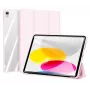 Dux Ducis Copa Case iPad 10.9 inch 2022 (10. paaudze) Smart Cover Statīvs Rozā