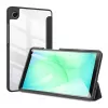 Dux Ducis Galaxy Tab A9 / A11 Toby Case ar Flip Stand Melns