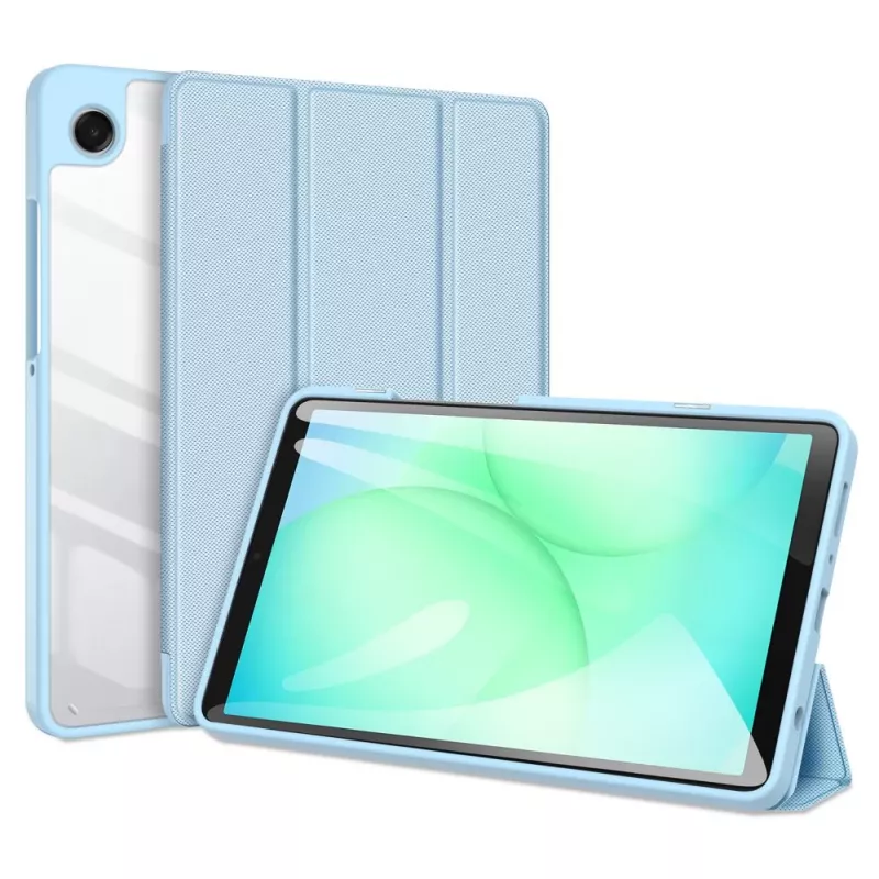 Dux Ducis Galaxy Tab A9 / A11 Toby Case ar Flip Stand Blue