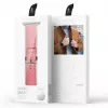 Dux Ducis Īstas ādas pulksteņa siksniņa Apple Watch Series 7/6/5/4/3/2/SE (38/40/41mm) - Sarkanā