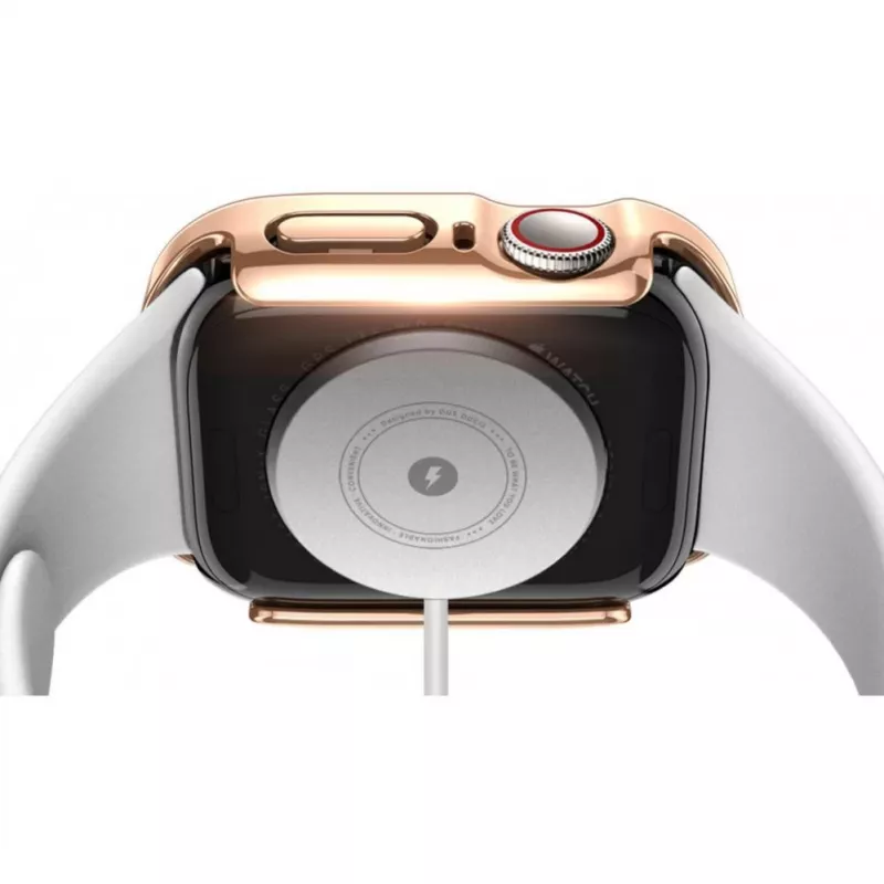 Dux Ducis Hamo Apple Watch Series 7/8/9 Case (PC) 45mm Rose Gold