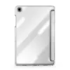 Dux Ducis Samsung Galaxy Tab A9 Plus TPU+PC+Ādas caurspīdīgs maciņš gaiši zaļš