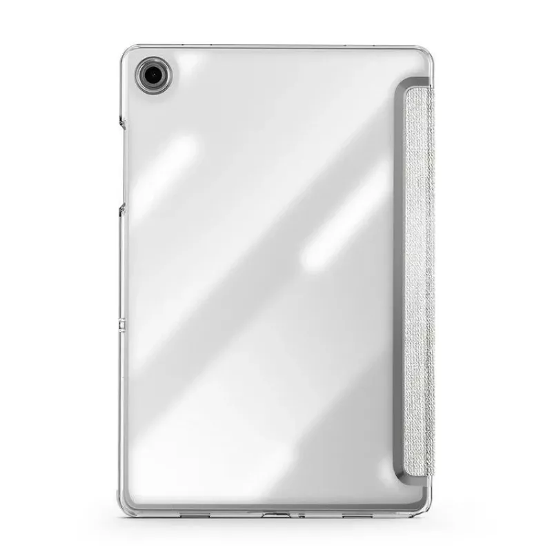 Dux Ducis Samsung Galaxy Tab A9 Plus TPU+PC+Ādas caurspīdīgs maciņš gaiši zaļš