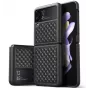 Dux Ducis Samsung Galaxy Z Flip 4 Leather Case Venice Black