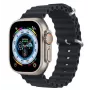 Dux Ducis Silikona pulksteņa siksniņa Apple Watch Series 8/7/6/5/4/3/2/SE (38/40/41mm) - Pelēka
