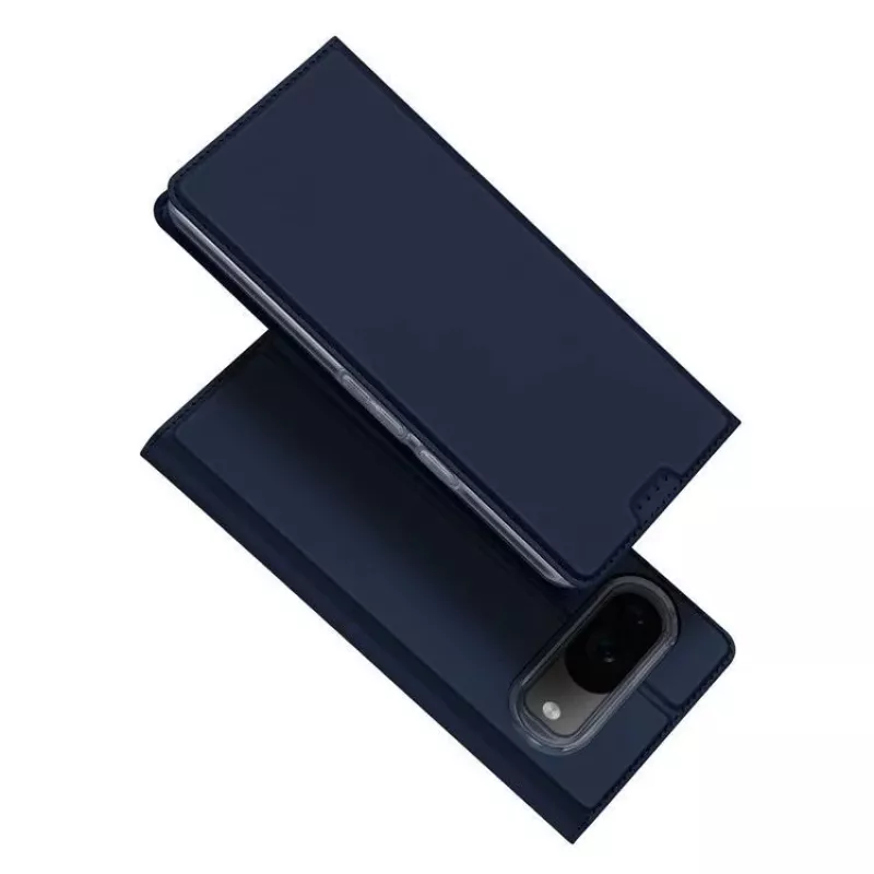Dux Ducis Skin Pro Series Book Case ar karšu turētāju Google Pixel 9 / 9 Pro - Zils