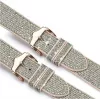 DUX DUCIS Nerūsējošā tērauda ķēdes aproce Apple Watch siksniņai 7/6/5/4/3/2/SE (41/40/38mm) Sudraba