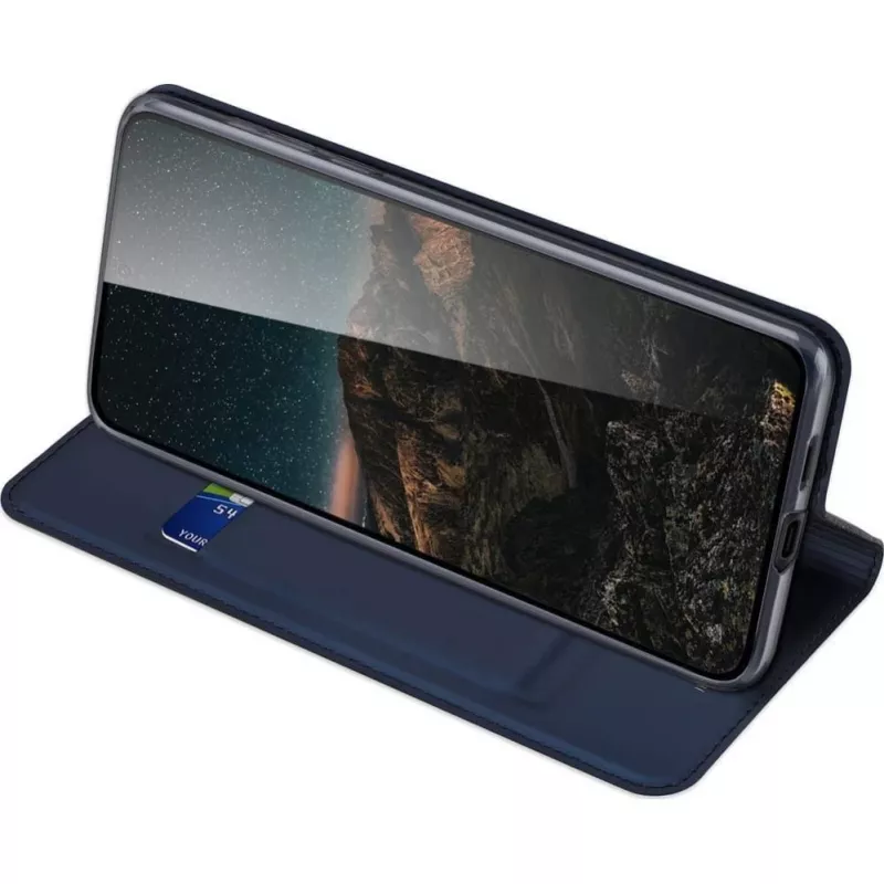 DUX DUCIS Wallet Case Skin Pro Samsung Galaxy S25, zils