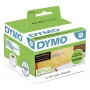 DYMO Authentic LabelWriter lielas adreses etiķetes 36mm x 89mm caurspīdīgas, 2 ruļļi pa 130 (260 etiķetes)