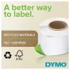 DYMO LabelWriter adrešu etiķetes 99010, 28x89 mm, baltas, 2 ruļļi pa 130