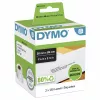DYMO LabelWriter adrešu etiķetes 99010, 28x89 mm, baltas, 2 ruļļi pa 130