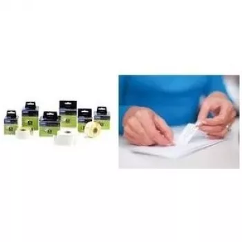 DYMO LabelWriter Original šaurās sviras arhīva etiķetes 38x190mm baltas pastāvīgas 110 etiķetes