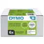 DYMO LabelWriter sūtījumu un vārda nozīmīšu etiķetes, 54 x 101 mm, baltas, pastāvīga līme, 220 etiķetes rullī