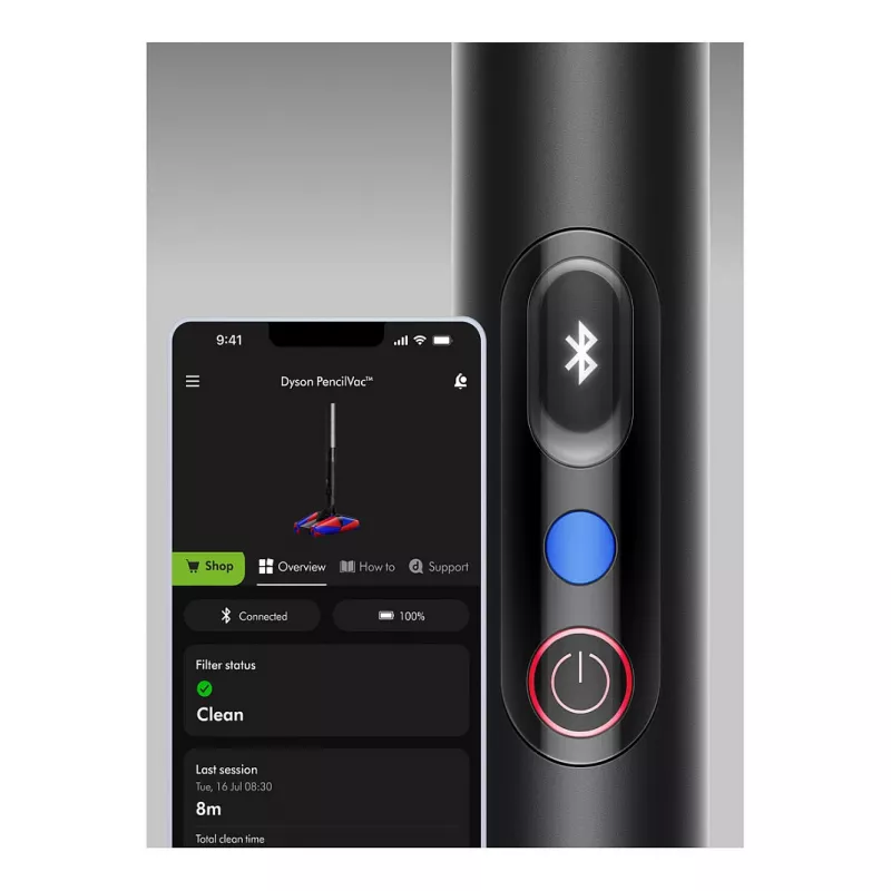 Dyson PencilVac Fluffycones bezvadu kāta putekļsūcējs