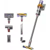 Dyson V15 Detect Absolute bezvadu kāta putekļsūcējs, nerūsējošais tērauds, 240AW, LCD displejs, 60 min darbības laiks