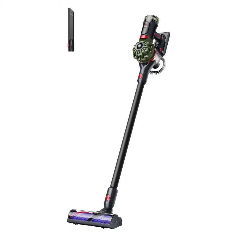 Dyson V8 Cyclone 2-in-1 bezvadu kāta putekļsūcējs – bez maisa, 0,54 L, melns