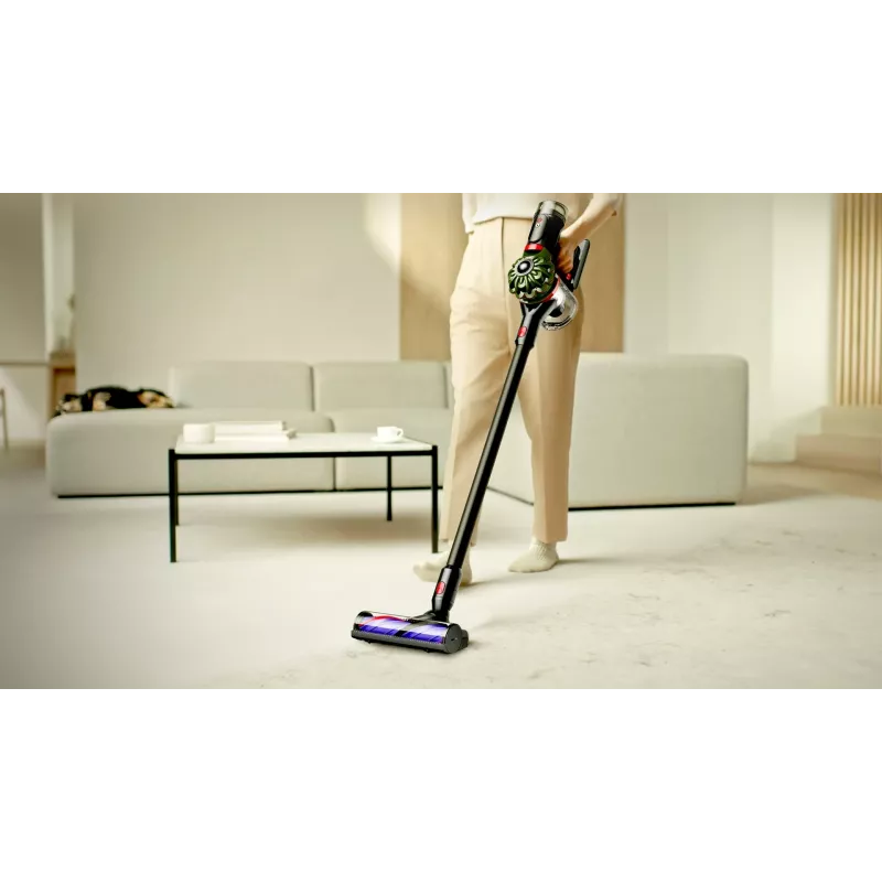Dyson V8 Cyclone 2-in-1 bezvadu kāta putekļsūcējs – bez maisa, 0,54 L, melns