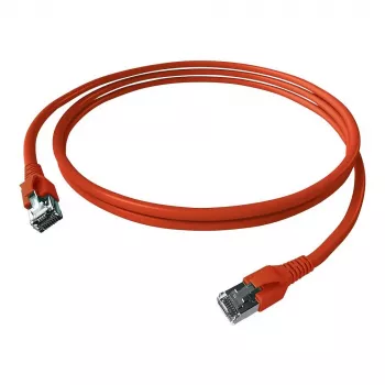 EASYLAN FlexBoot ielāpu kabelis Cat.6A S/FTP sarkans 2 m
