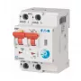 Eaton AFDD-10/2/B/003-A Loka bojājumu noteikšanas ierīce ar RCBO, 2 polu, 10A, 30mA, A tips, 230V, 6kA, DIN sliede, 2 moduļi