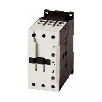 Eaton DILM65 3 polu jaudas kontaktors, 230 V 50 Hz / 240 V 60 Hz spole, 65 A AC-3, 30 kW 400 V, skrūvju spailes, DIN sliedes montāža
