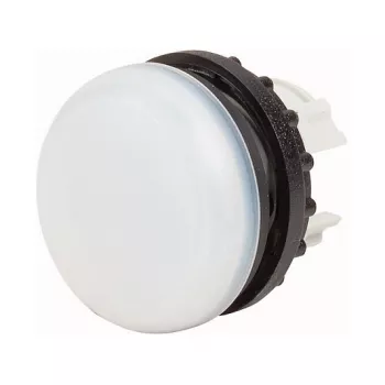 Eaton M22-L-W plakanais LED indikators 250V maiņstrāva/līdzstrāva balts 22.5mm (216771)