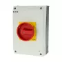 Eaton P3-63/I4/SVB 3 polu galvenais slēdzis ar avārijas apturēšanu, 63 A, virsmas montāža, IP65