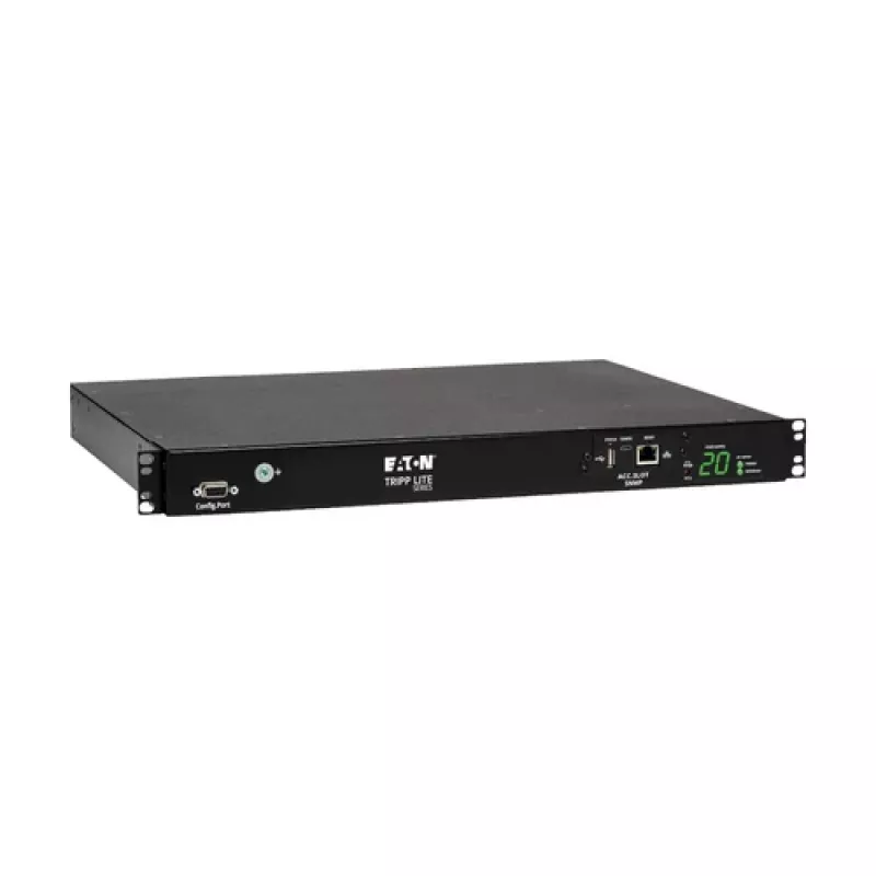 EATON PDUMH20HVATNET Metered PDU 20A 208/240V 0U Vertical Rackmount ar 20 kontaktligzdām