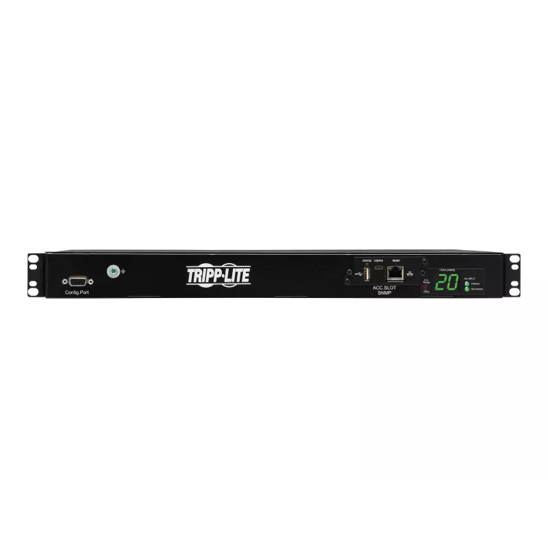 EATON PDUMH20HVATNET Metered PDU 20A 208/240V 0U Vertical Rackmount ar 20 kontaktligzdām