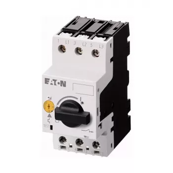 Eaton PKZM0-1-T motora aizsardzības slēdzis, 0.63-1 A, 3 polu, 690 V AC
