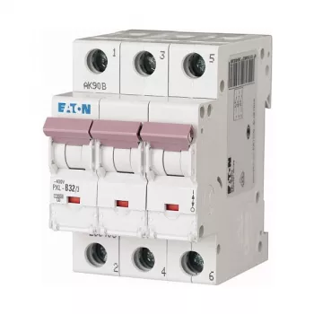 Eaton PXL-B32/3 Automātiskais slēdzis 32A 3-polīgs B-raksturlīkne 6kA