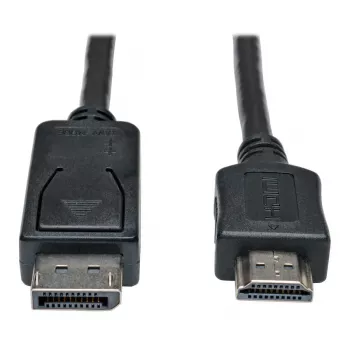 Eaton Tripp Lite P582-003 DisplayPort uz HDMI adaptera kabelis, 0,91 m, 1080p, melns