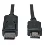 Eaton Tripp Lite P582-003 DisplayPort uz HDMI adaptera kabelis, 0,91 m, 1080p, melns