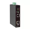 Eaton Tripp Lite Series industriālais Gigabit PoE++ inžektors, 60W, 802.3bt, Midspan, -40°C līdz 75°C, IP30, divkāršs 24-57VDC, DIN sliede, 1 ports, melns