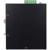 Eaton Tripp Lite Series industriālais Gigabit PoE++ inžektors, 60W, 802.3bt, Midspan, -40°C līdz 75°C, IP30, divkāršs 24-57VDC, DIN sliede, 1 ports, melns